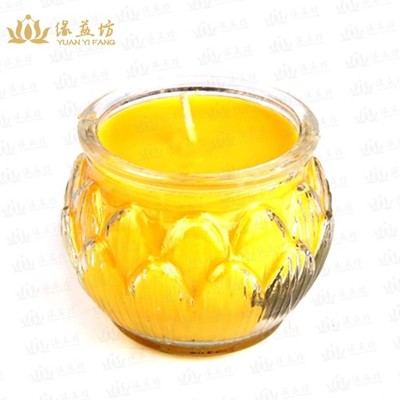 蓮花蠟燭 年貨春節(jié)酥油燭 妙觀藏 工廠直營 酥油燈